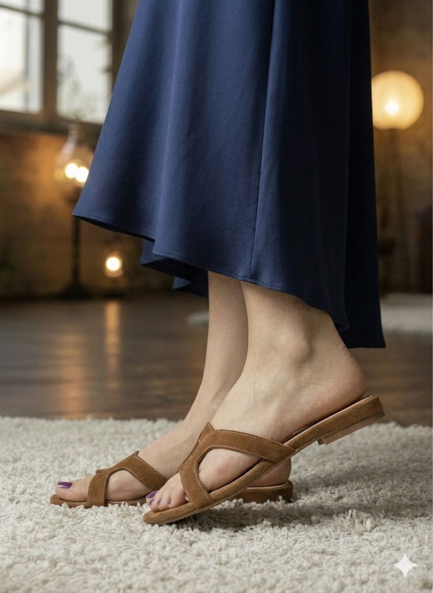 Brown Earth Line Flats